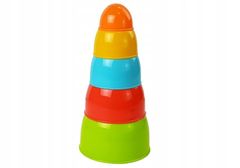 Lean-toys Arkádová logická hra Pyramid of Cups pro Mal