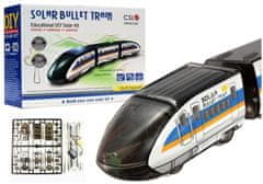 Lean-toys Vzdělávací hračka Solární vlak Bullet Train