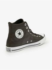 Converse Hnědé pánské kotníkové kožené tenisky Converse Chuck Taylor All Star 45