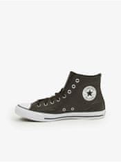 Converse Hnědé pánské kotníkové kožené tenisky Converse Chuck Taylor All Star 45