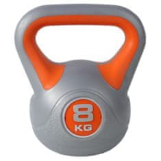 Sportvida Kettlebell pokrytý vinylem činka 8 KG