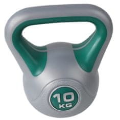 Sportvida Kettlebell pokrytý vinylem činka 10 KG