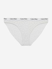 Calvin Klein Bílé dámské krajkové kalhotky Calvin Klein Underwear XL