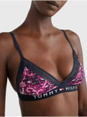 Tommy Hilfiger Modro-růžová vzorovaná podprsenka Tommy Hilfiger Underwear S