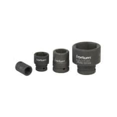 Fortum Hlavice nástrčná (4703027) hlavice nástrčná rázová, 3/4“, 27mm, L 52mm, CrMoV