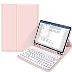 Tech-protect Kryt Sc Pen + Keyboard iPad Air 4 2020 / 5 2022 Pink