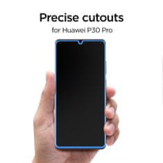 Spigen Ochranné Tvrzené Sklo Glas.Tr Slim Huawei P30 Pro Black