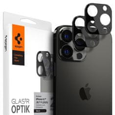 Spigen Ochranné Sklo Zadní Kamery Optik.Tr Camera Protector 2-Pack iPhone 13 Pro / 13 Pro Max Graphite