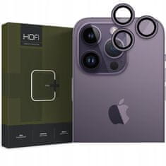 Hofi Ochranné Sklo Zadní Kamery Camring Pro+ iPhone 14 Pro / 14 Pro Max Deep Purple
