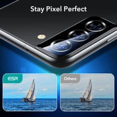 ESR Ochranné Tvrzené Sklo Camera Lens 2-Pack Samsung Galaxy S22 / S22+ Plus Black