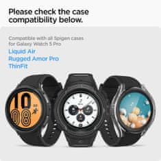 Spigen Ochranné Tvrzené Sklo Glas.Tr ”Ez-Fit” 2-Pack Samsung Galaxy Watch 5 Pro (45 Mm)