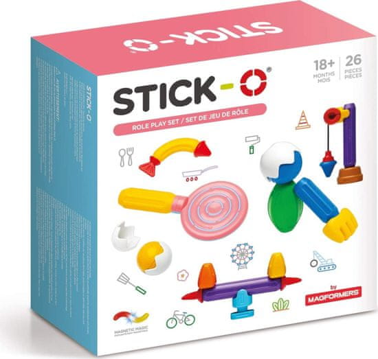 Magformers Stick-O Šikulka 26ks