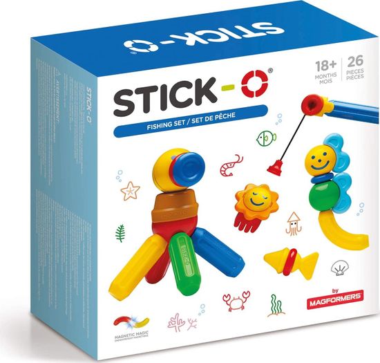 Stick-O Rybaření 26ks