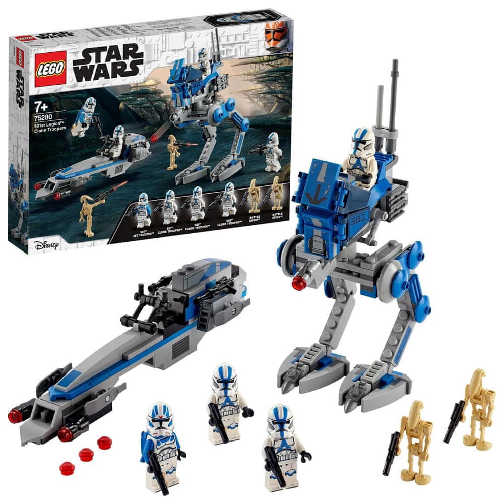 LEGO Star Wars™ 75280 Klonoví vojáci z 501. legie