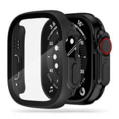 Tech-protect Defense 360 pouzdro s ochranným sklem na Apple Watch Ultra 49mm, černé