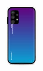 TopQ Kryt LUXURY Samsung A13 pevný duhový purpurový 72309