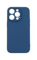 TopQ Kryt iPhone 14 Pro s MagSafe tmavě modrý 85061