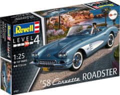 Revell  Plastic ModelKit auto 07037 - '58 Corvette Roadster (1:25)