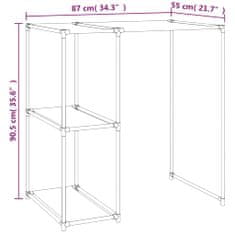 Greatstore Úložný regál nad pračku Krém 87 x 55 x 90,5 cm železo