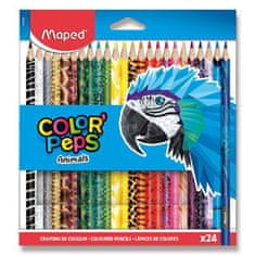 Maped Pastelky MAPED 3HR Color Peps Animals 24ks