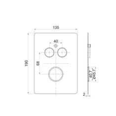 Mereo Vanový set: CB60106TC, CB9465J, CB110H, CB466C, CB700B CB60106TC5 - Mereo