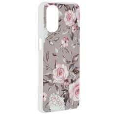 Techsuit Kryt Motorola Moto G22 / E32 / E32s Techsuit - Marble Series - Bloom of Ruth Gray