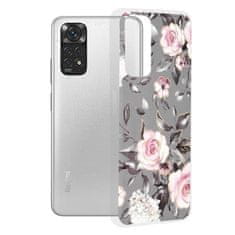 Techsuit Kryt Xiaomi Redmi Note 11 4G / Redmi Note 11s 4G Techsuit - Marble Series - Bloom of Ruth Gray