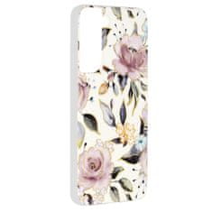 Techsuit Kryt Samsung Galaxy S22 Plus Techsuit - Marble Series - Chloe White