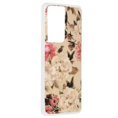 Techsuit Kryt Samsung Galaxy S21 Ultra Techsuit - Marble Series - Mary Berry Nude