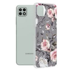 Techsuit Kryt Samsung Galaxy A22 4G Techsuit - Marble Series - Bloom of Ruth Gray