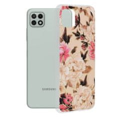 Techsuit Kryt Samsung Galaxy A22 4G Techsuit - Marble Series - Mary Berry Nude