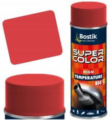 Bostik Vysokoteplotní lak ve spreji Super Color 400 ml