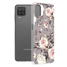 Techsuit Kryt Samsung Galaxy A12 Techsuit - Marble Series - Bloom of Ruth Gray