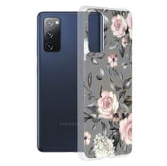 Techsuit Kryt Samsung Galaxy S20 FE 4G/5G Techsuit - Marble Series - Bloom of Ruth Gray