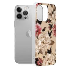 Techsuit Kryt iPhone 13 Pro Techsuit - Marble Series - Mary Berry Nude