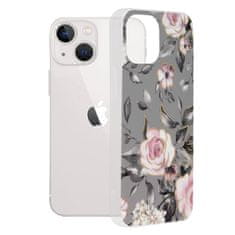 Techsuit Kryt iPhone 13 mini Techsuit - Marble Series - Bloom of Ruth Gray