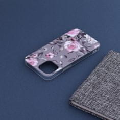 Techsuit Kryt iPhone 13 mini Techsuit - Marble Series - Bloom of Ruth Gray