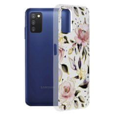 Techsuit Kryt Samsung Galaxy A03s Techsuit - Marble Series - Chloe White