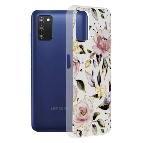 Techsuit Kryt Samsung Galaxy A03s Techsuit - Marble Series - Chloe White