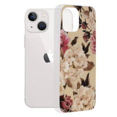 Techsuit Kryt iPhone 13 mini Techsuit - Marble Series - Mary Berry Nude