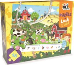 Jiri Models  Puzzle Look & Find: Farma 48 dílků
