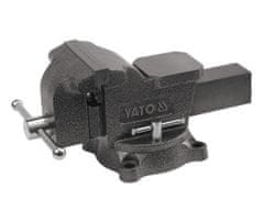 YATO Otočný kovový svěrák 125mm těžký typ YT-6502