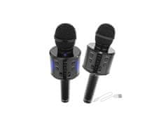 WSTER Karaoke mikrofon - černá