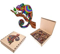 Falixen Puzzle "Chameleon" VELIKOST: A4