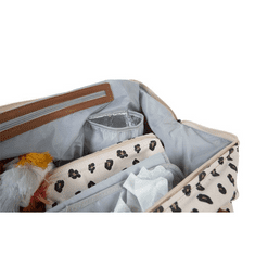 Childhome Přebalovací taška Mommy Bag Canvas Leopard