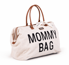 Childhome Přebalovací taška Mommy Bag Teddy Off White