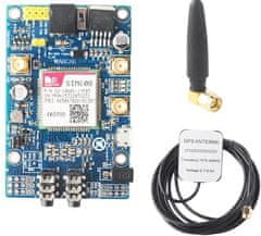 HADEX GSM GPRS GPS modul SIM808 s anténou pro Arduino a Raspberry Pi