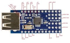 HADEX Arduino Mini USB Host Shield 2.0 ADK