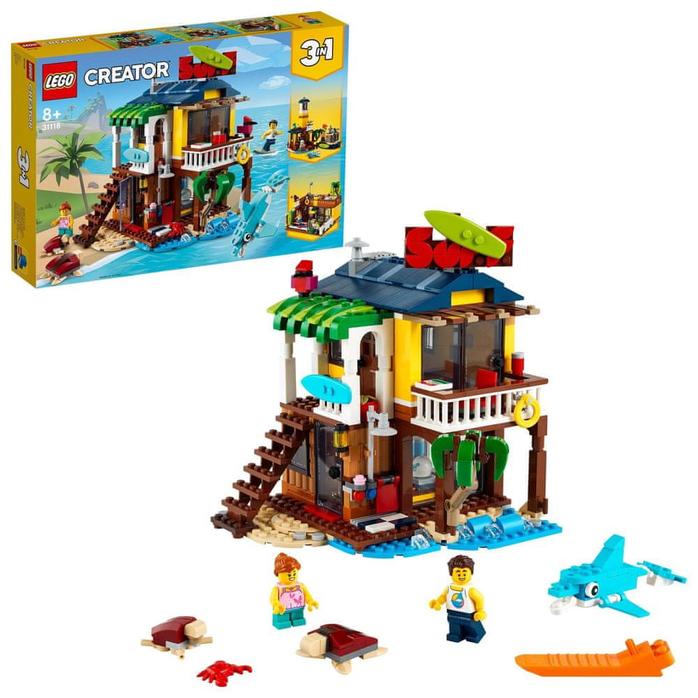 LEGO Creator 31118 Surfařský dům na pláži