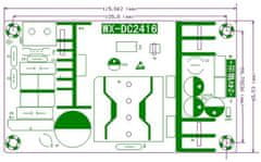 HADEX Napájecí zdroj-modul WX-DC2416 100-265VAC/24VDC 6A